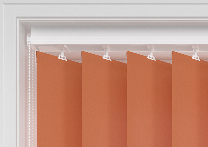 Roma, Orange Tiger - Vertical Blind - Image 8